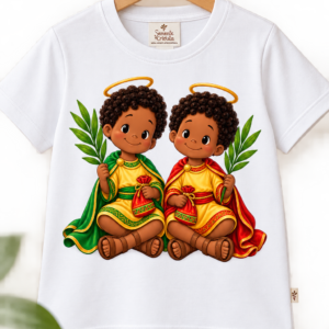 Camiseta - Cosme e Damião - Edição Pocket 
R$ 59,90